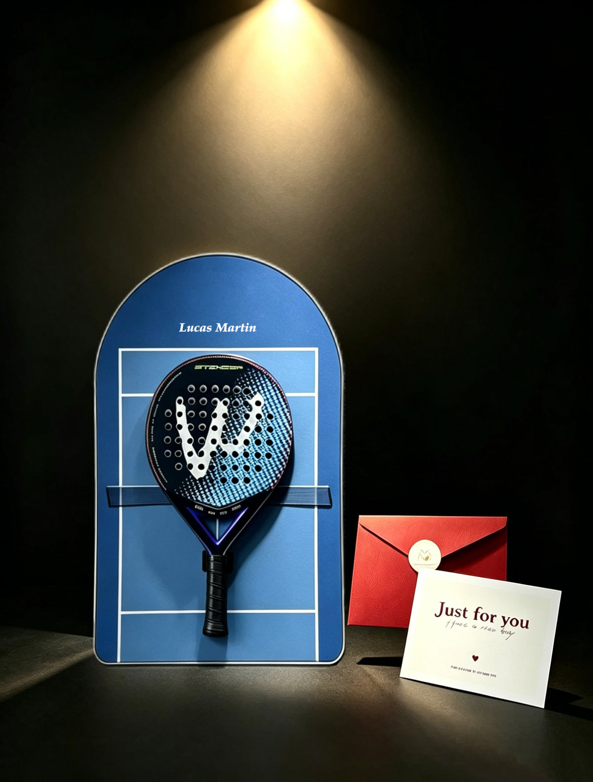 Custom Padel Racket Display Frame