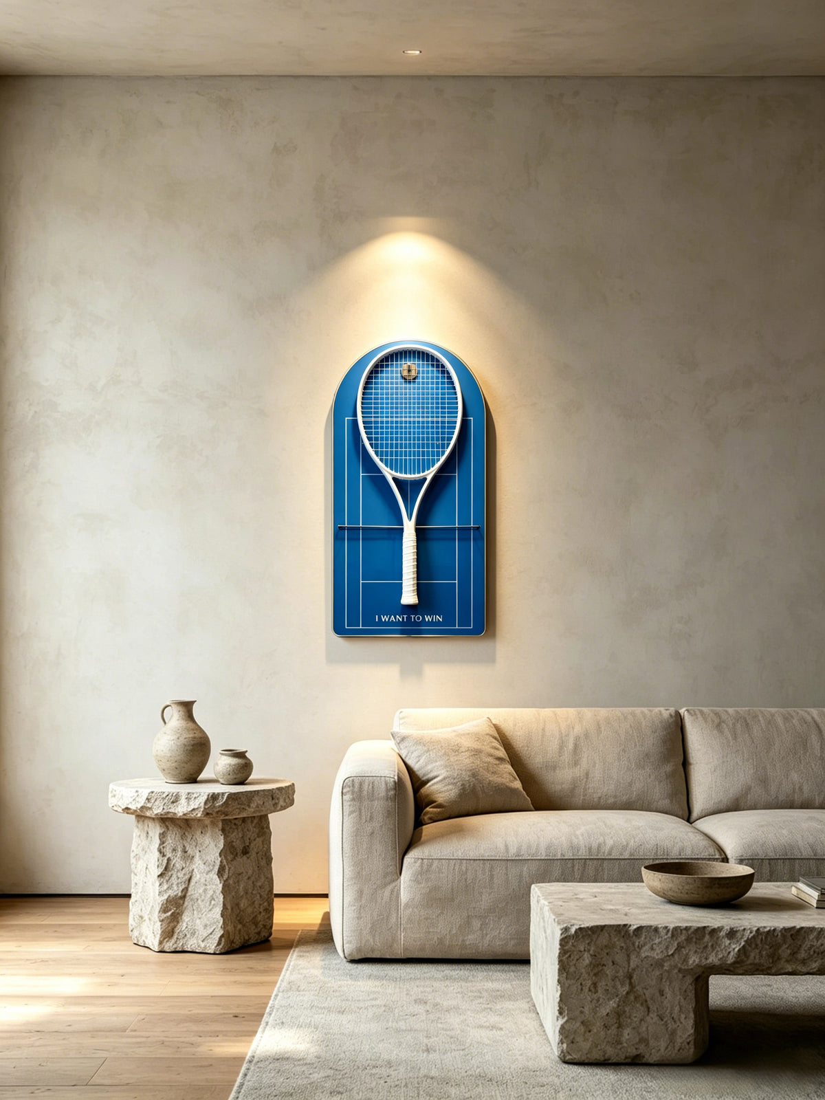 Australian Open Inspired Tennis Racket Display Frame-6