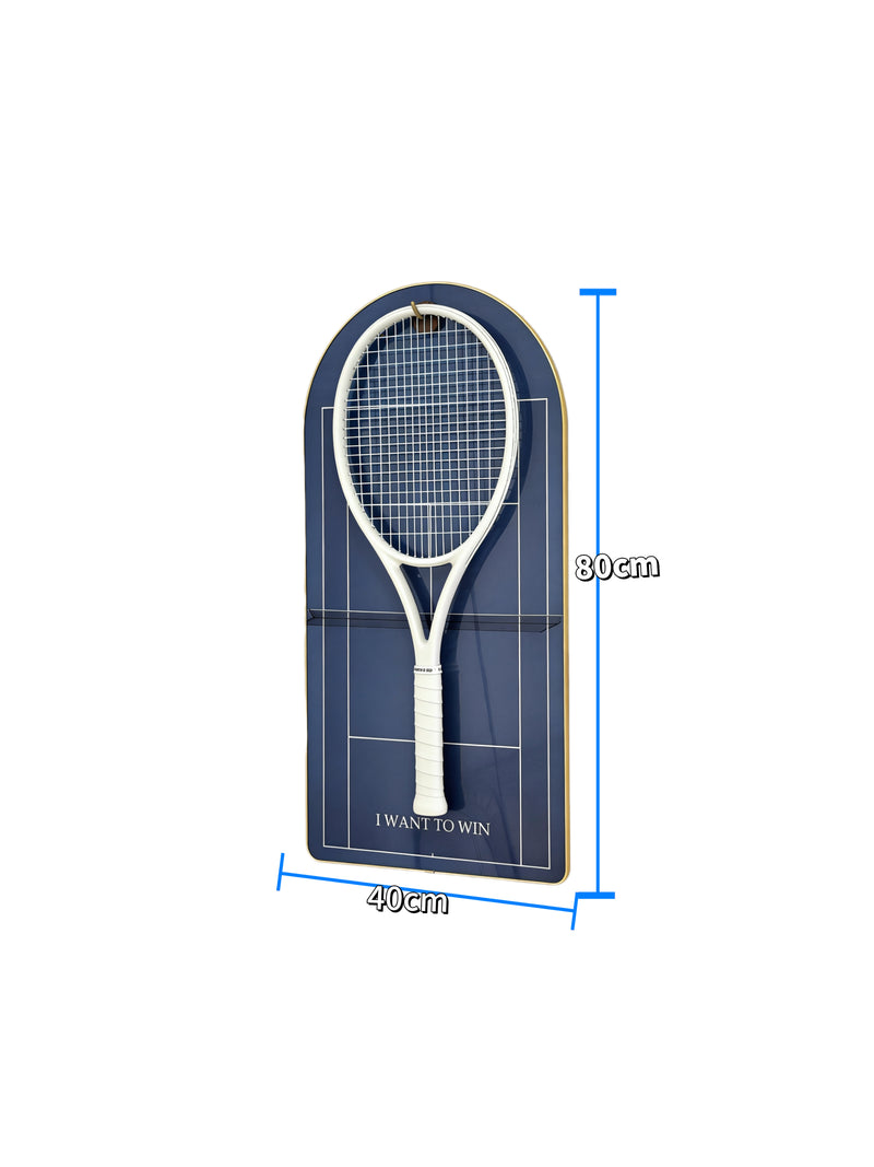 Australian Open Inspired Tennis Racket Display Frame-7
