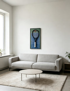 US Open Inspired Tennis Racket Display Frame-4