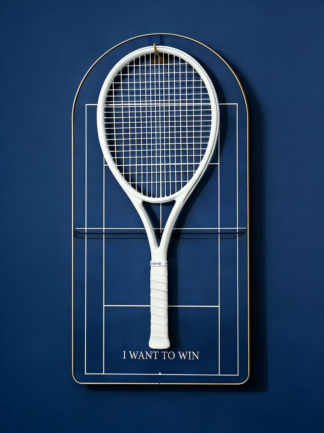 🔹 Blue Arched Display Frame