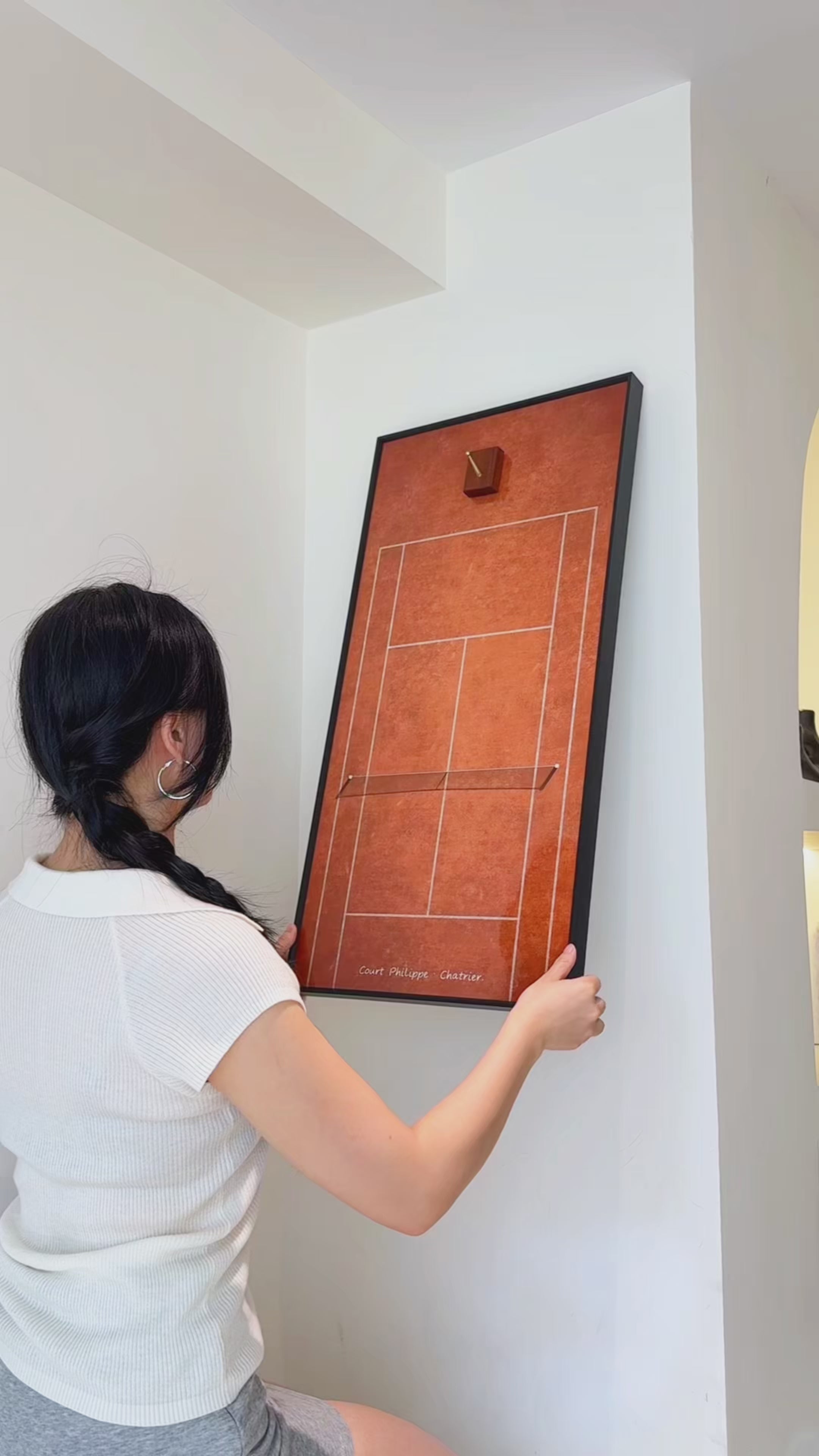 Grand Colors Collection – Tennis Racket Display Frame（Excluding the racket）