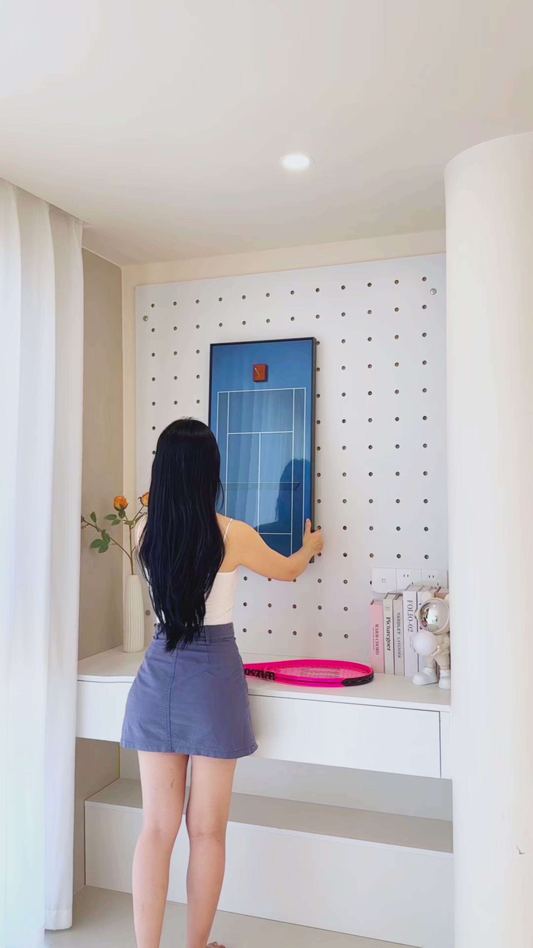 Grand Colors Collection – Tennis Racket Display Frame（Excluding the racket）
